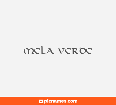 Mela Verde